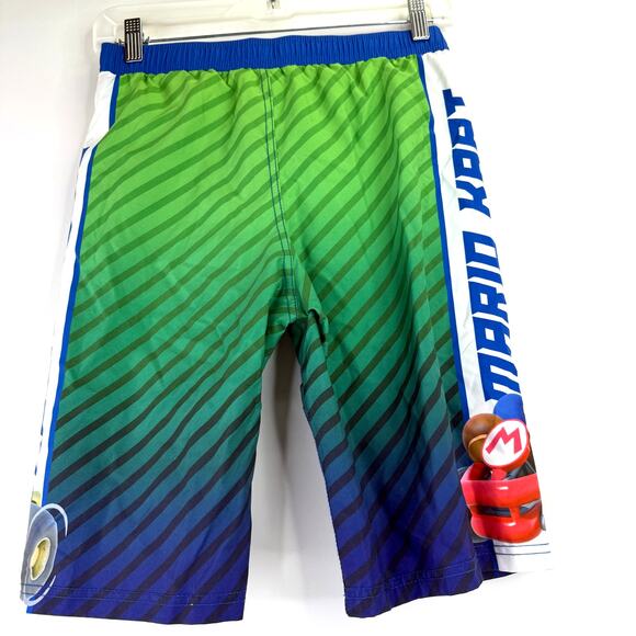 Mariokart Mario & Luigi Boys Board Shorts Size Large - Picture 3 of 4